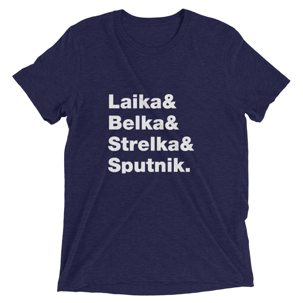 SOVIET SPACE DOGS Triblend Shirt