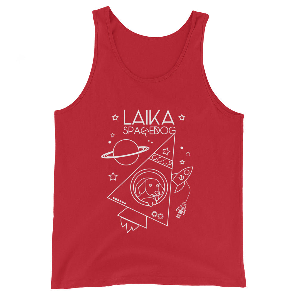 Laika Space Dog Unisex Tank Top