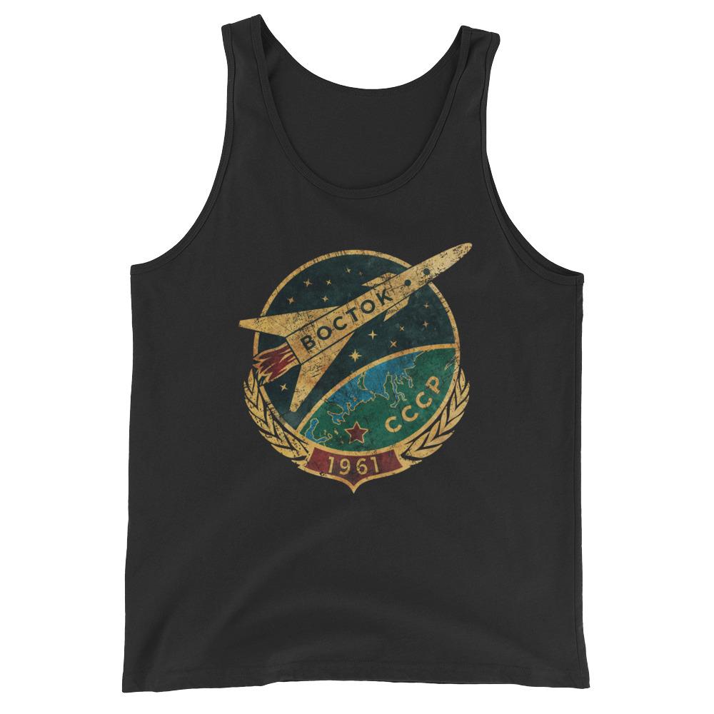 Vostok Spaceship 1961 Tank Top - STRATONAUT Shop