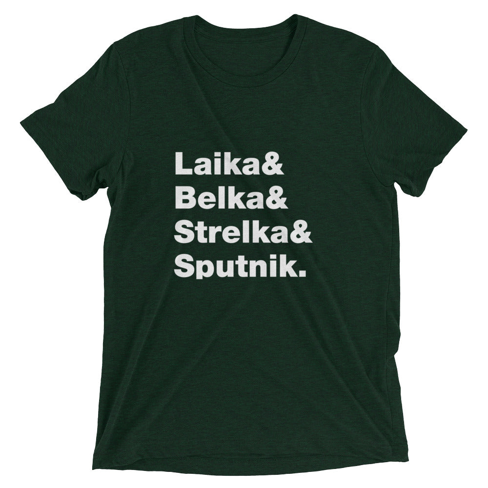 SOVIET SPACE DOGS Triblend Shirt