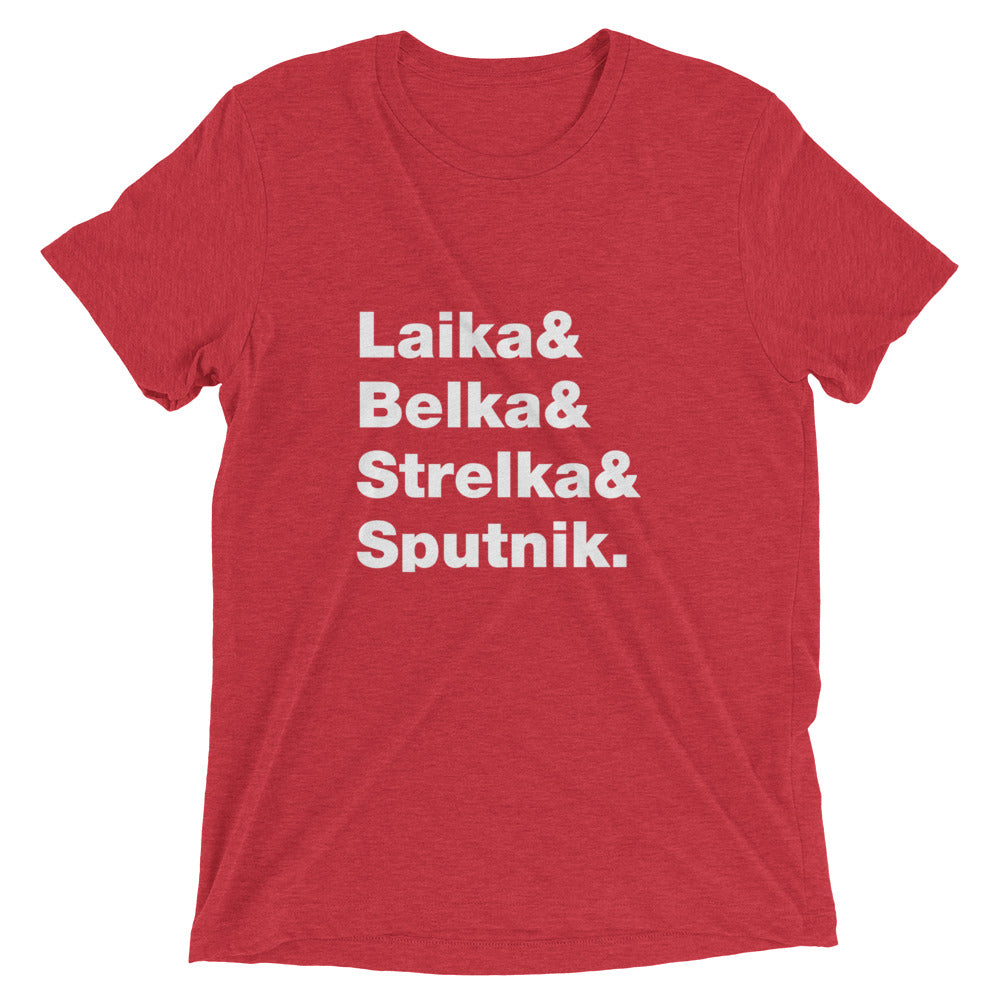 SOVIET SPACE DOGS Triblend Shirt