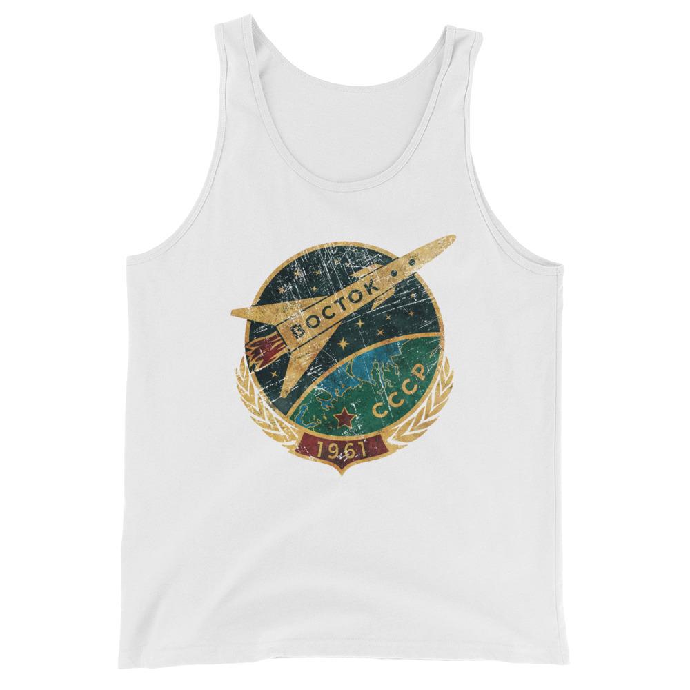 Vostok Spaceship 1961 Tank Top - STRATONAUT Shop
