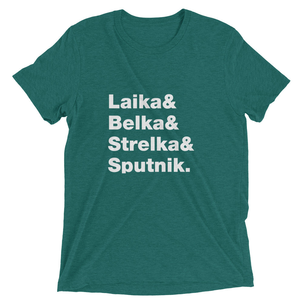 SOVIET SPACE DOGS Triblend Shirt