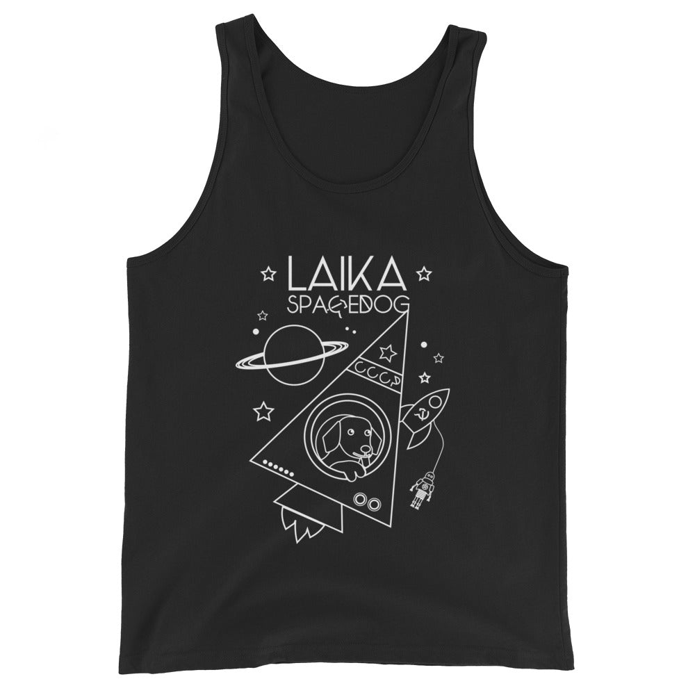 Laika Space Dog Unisex Tank Top