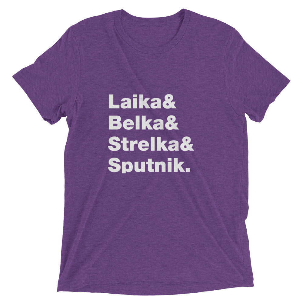 SOVIET SPACE DOGS Triblend Shirt