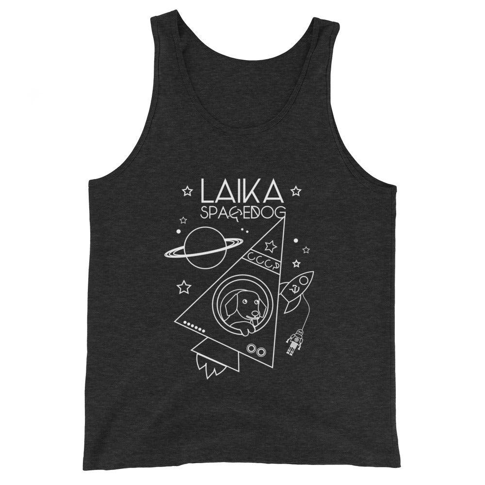 Laika Space Dog Unisex Tank Top