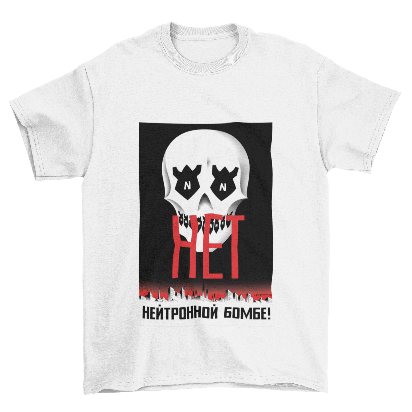 No To The Neutron Bomb! Shirt