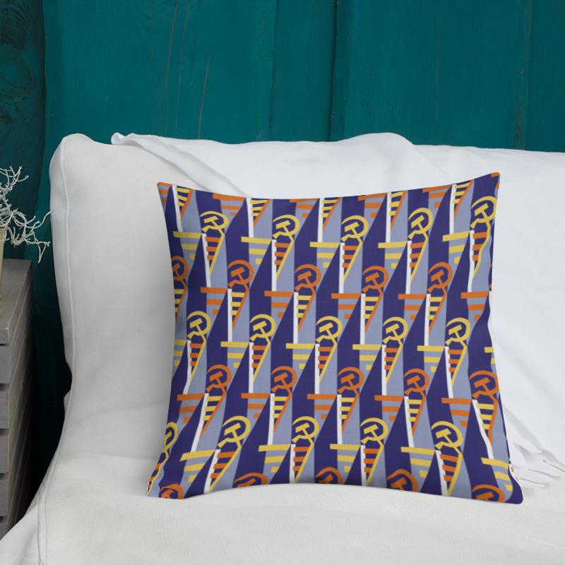Worker&Peasant Square Pillow (Miniature Print)