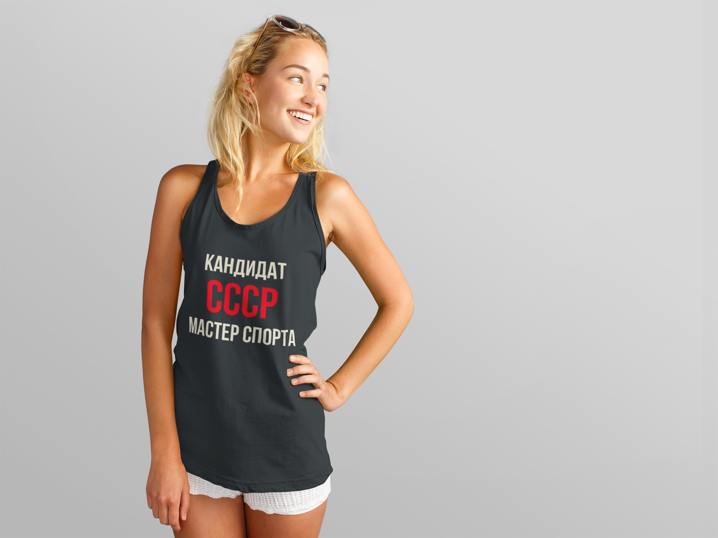 Soviet Sport Red Tank Top - STRATONAUT Shop