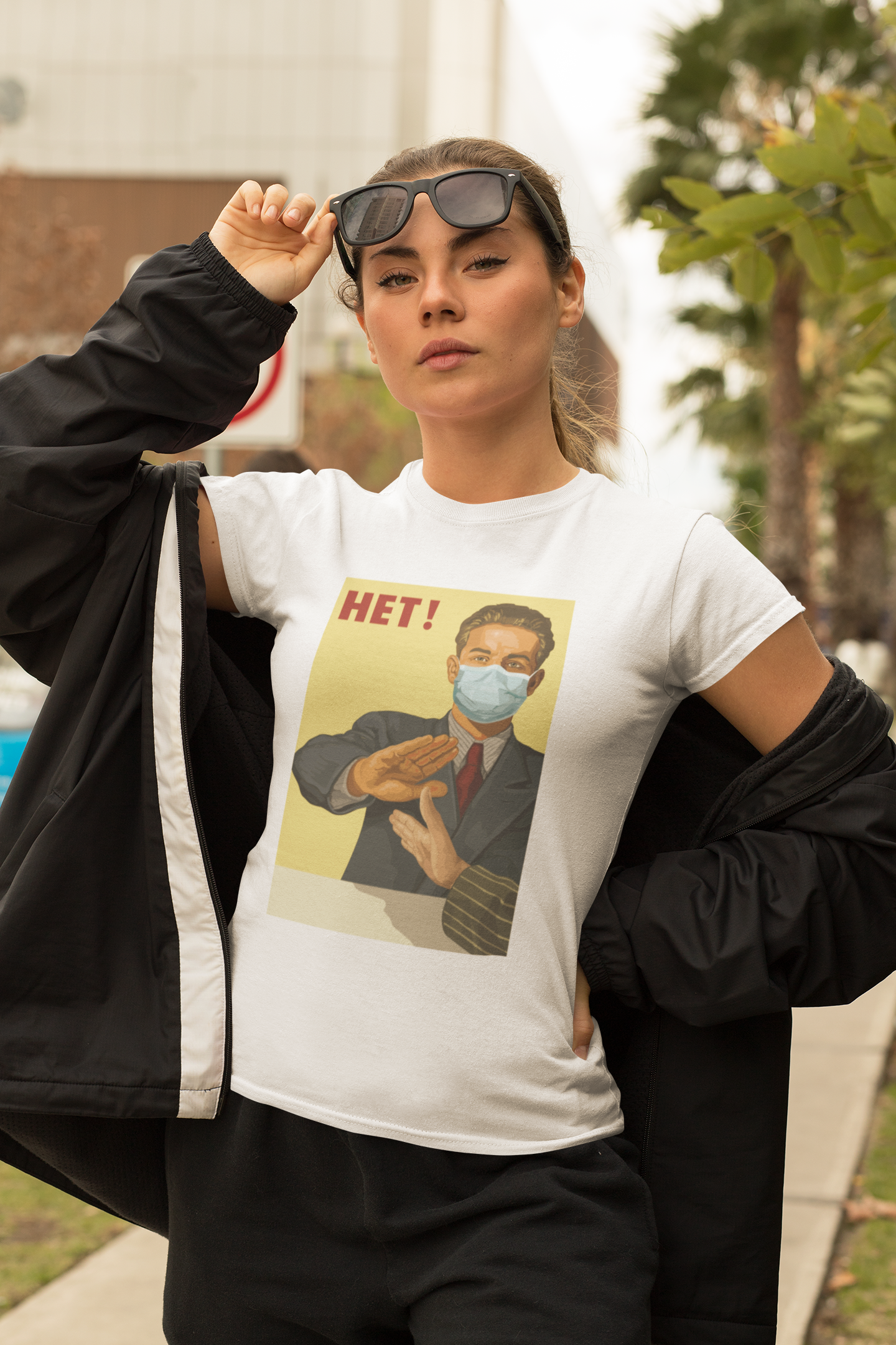 Nyet! No Handshakes Women's Softstyle Tee