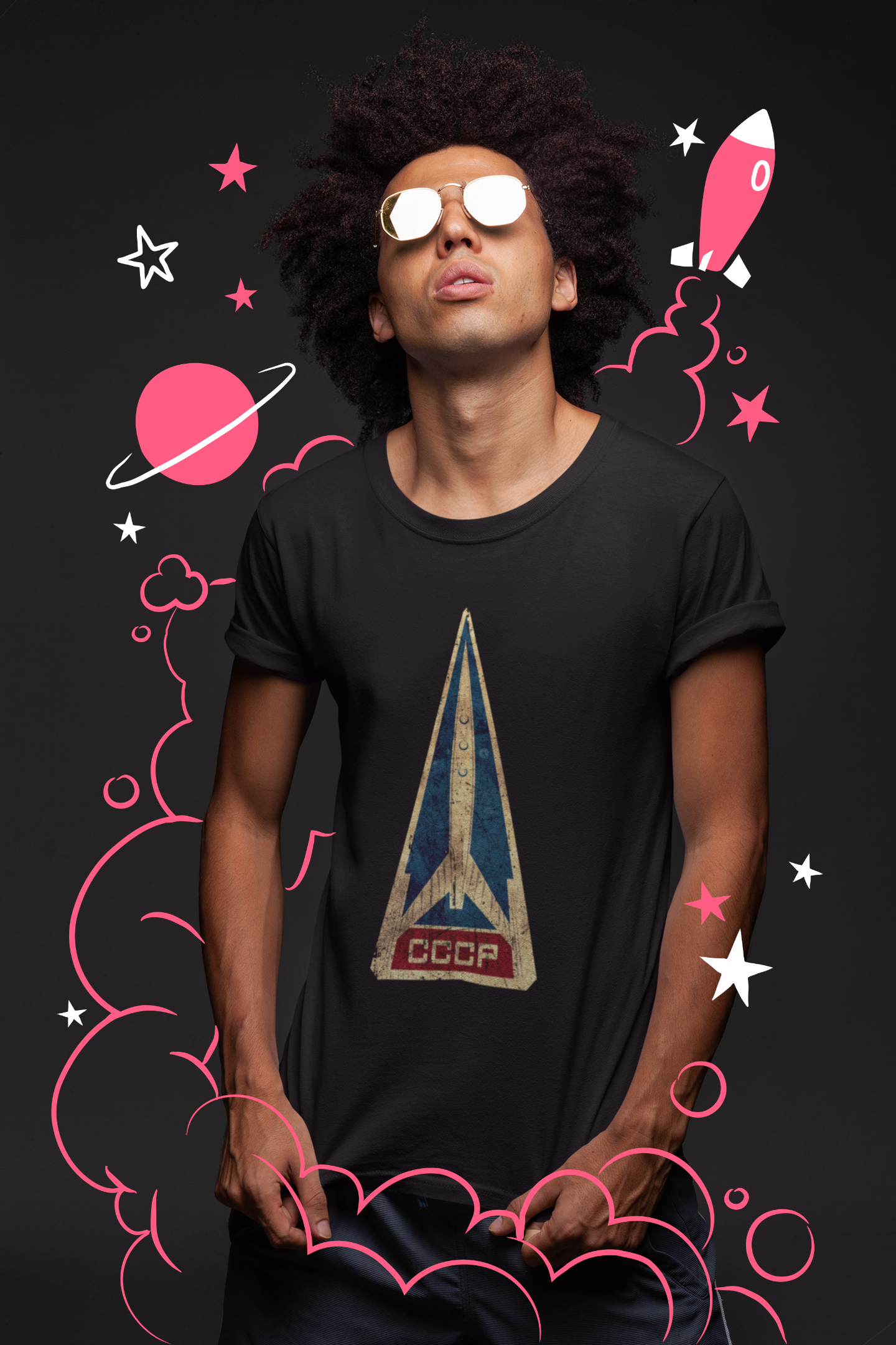CCCP Rocket T-Shirt