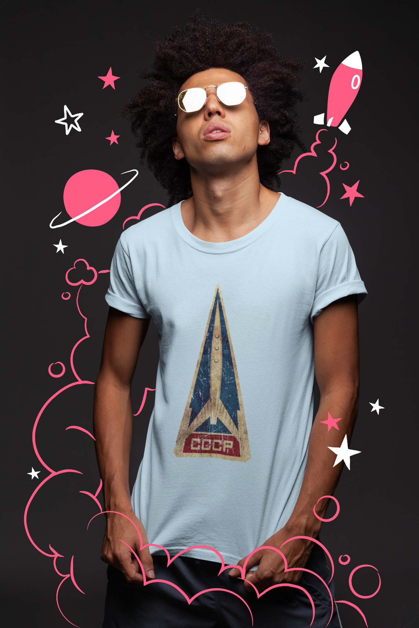 CCCP Rocket T-Shirt