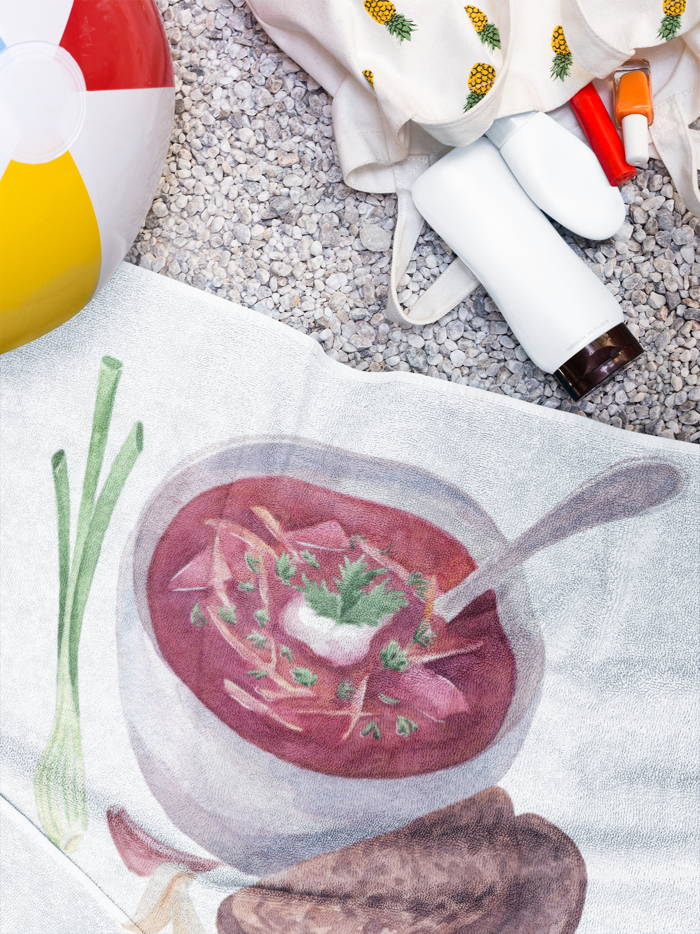 Borscht Beach Towel