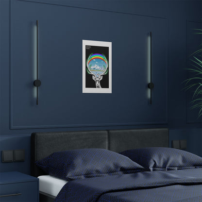 Protect the Beauty of the Earth Nature Satin Poster
