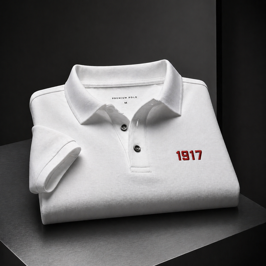 1917 Men's Premium Polo - STRATONAUT Shop
