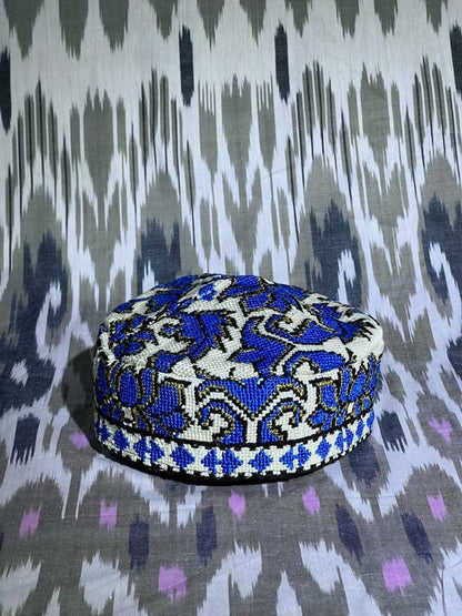 Uzbek Handmade Tubeteika Skullcap