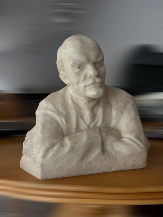 Lenin Thinks (Hard): LARGE Original 1960s Soviet Bust