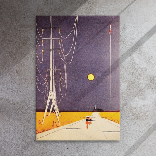 Road to Cosmodrome Canvas Print