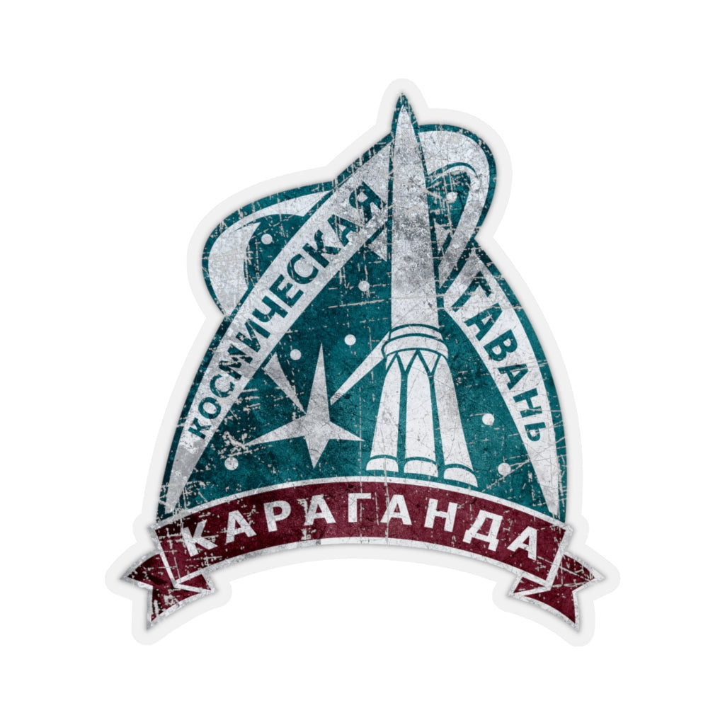 Karaganda Space Harbour sticker 4x4