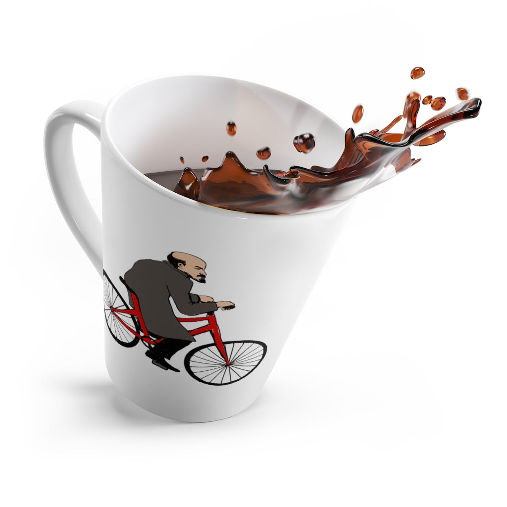 LENIN'S BICYCLE Latte Mug