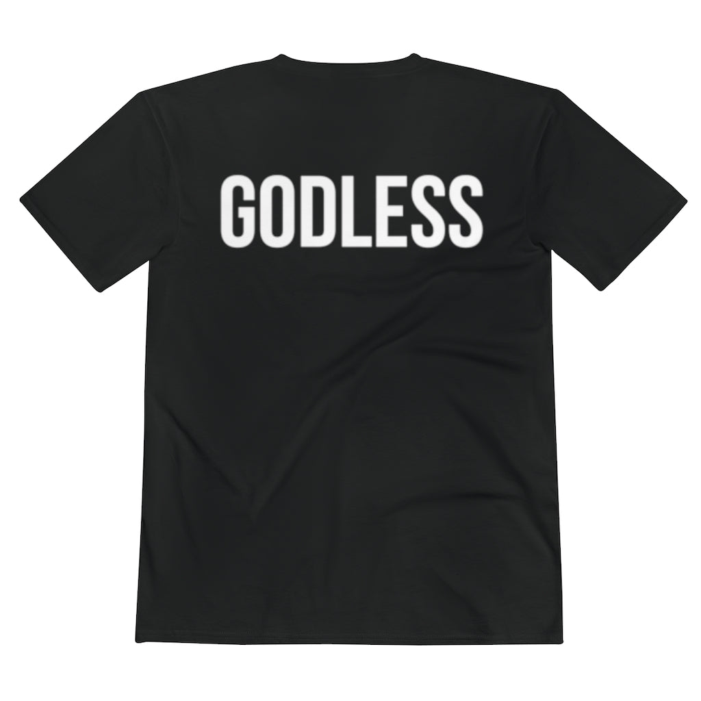 Godless V-Neck Tee (Dark)