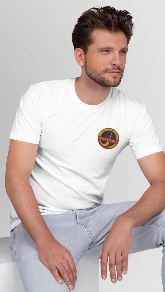 INTERKOSMOS Space Patch Embroidered Shirt