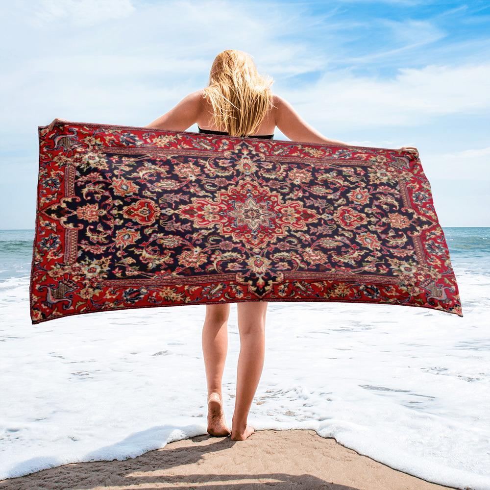 Soviet Carpet Beach Towel