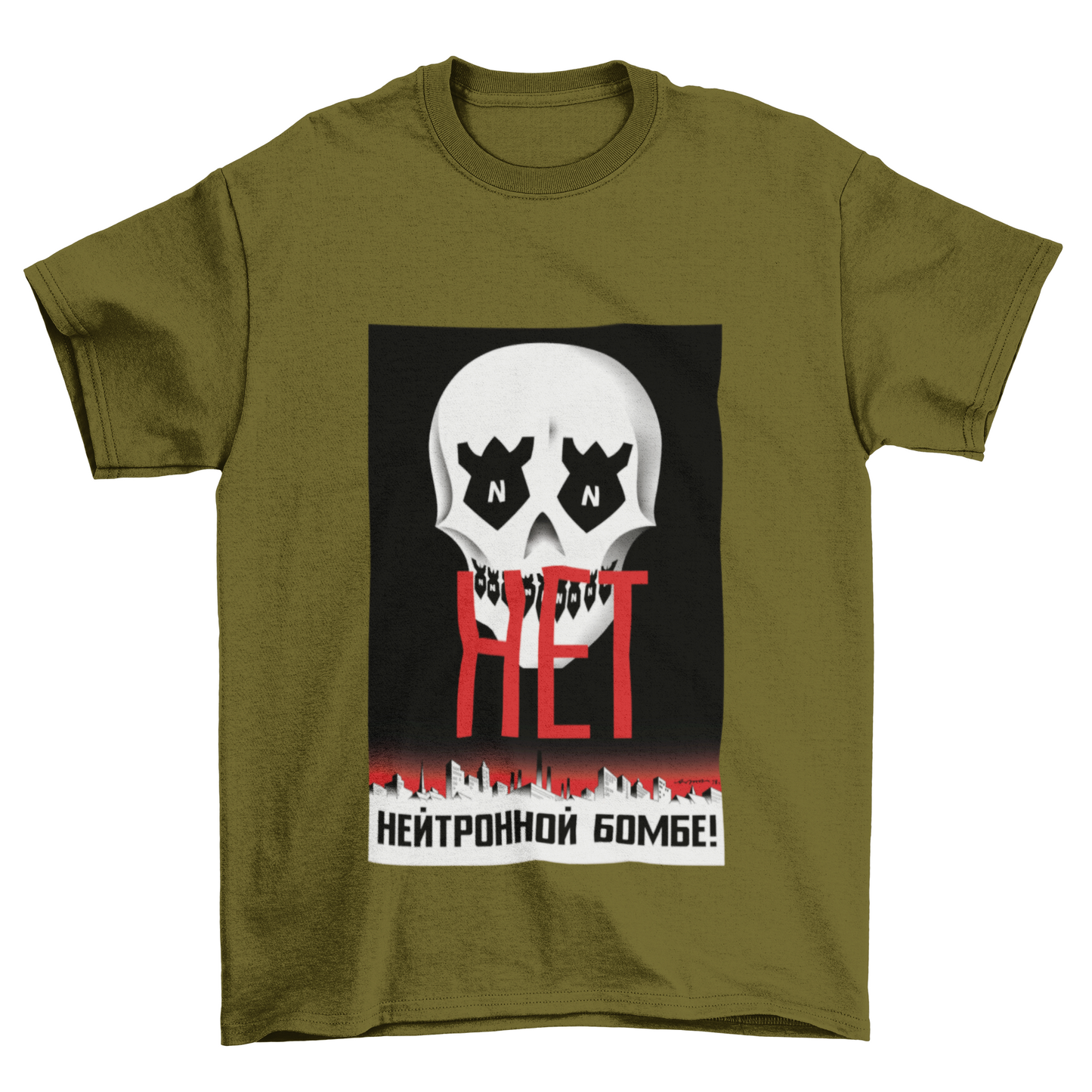 No To The Neutron Bomb! Shirt