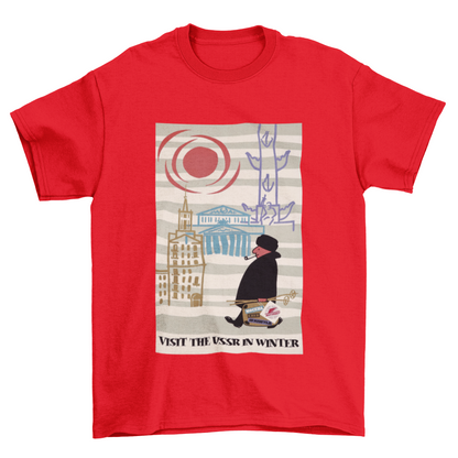 Visit USSR in Winter T-Shirt