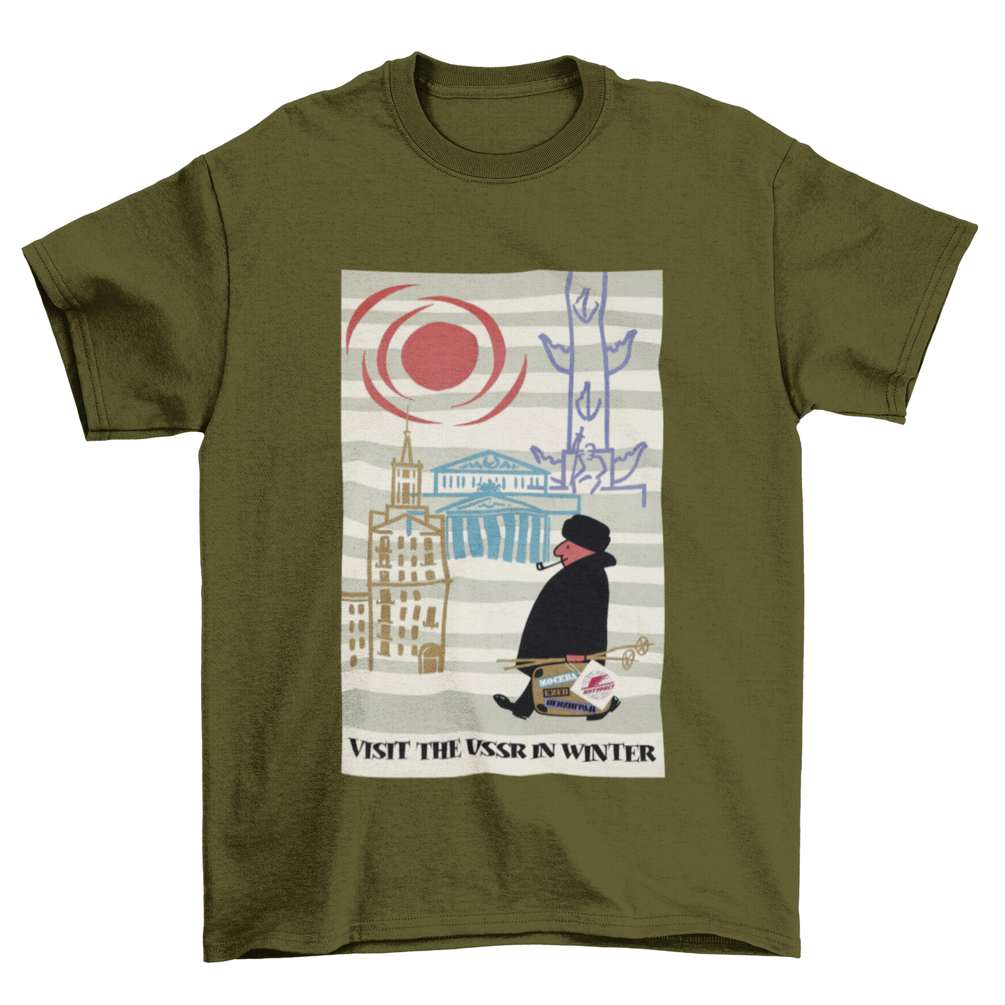 Visit USSR in Winter T-Shirt